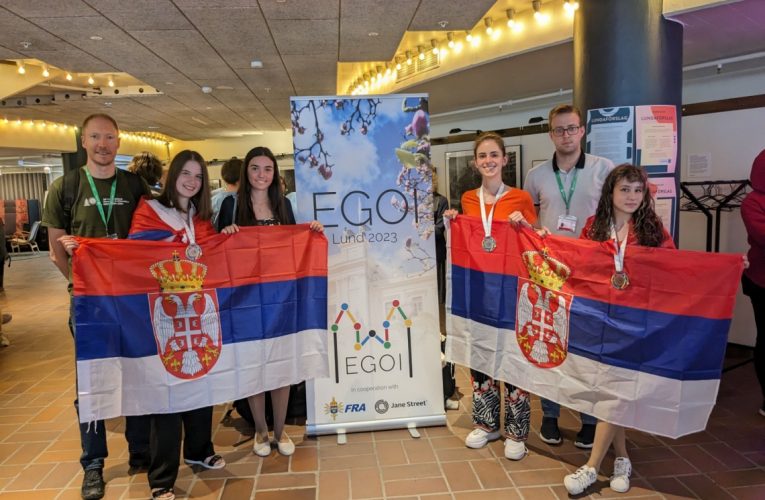 NOVE MEDALJE ZA SRPSKE ŠKOLARCE – DEVOJKE BLISTALE U ŠVEDSKOJ