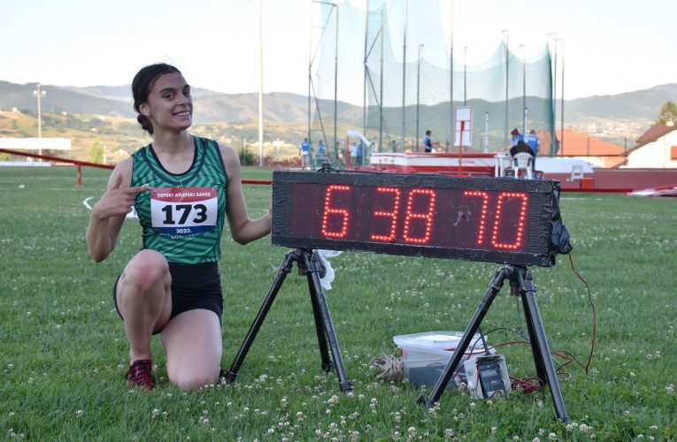 MLADI SRPSKI ATLETIČARI OBORILI ČETIRI DRŽAVNA REKORDA