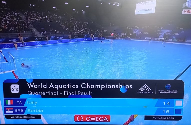 VATERPOLISTI SRBIJE POBEDILI ITALIJU ZA POLUFINALE SVETSKOG PRVENSTVA