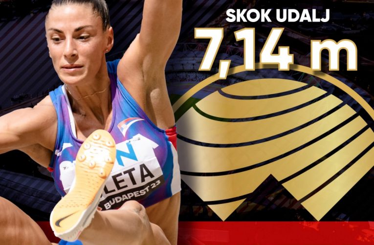 IVANA VULETA SVETSKA ŠAMPIONKA SA SJAJNIM SKOKOM 7.14 METARA