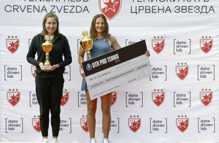 Mia Ristić za klasu iznad svih i šampionka UTR takmičenju na terenu TK Crvena zvezda