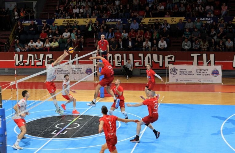UBEDLJIVA POBEDA RADNIČKOG NAD ODBOJKAŠIMA CRVENE ZVEZDE