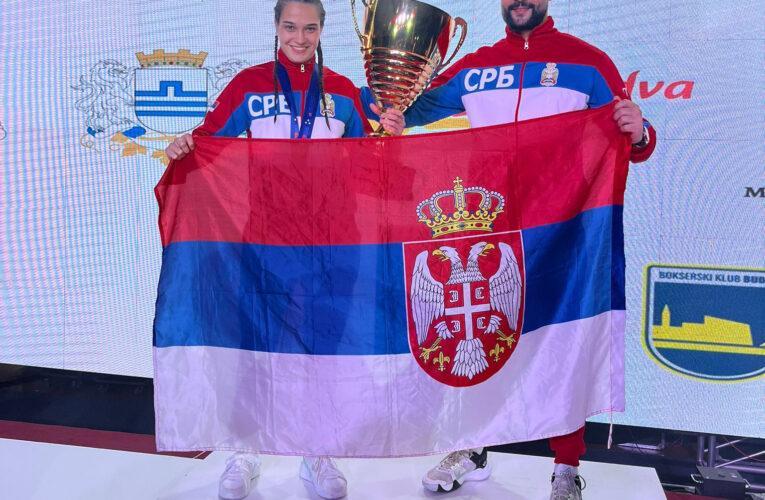 ZLATO ZA SARU ĆIRKOVIĆ NA PRVENSTVU EVROPE