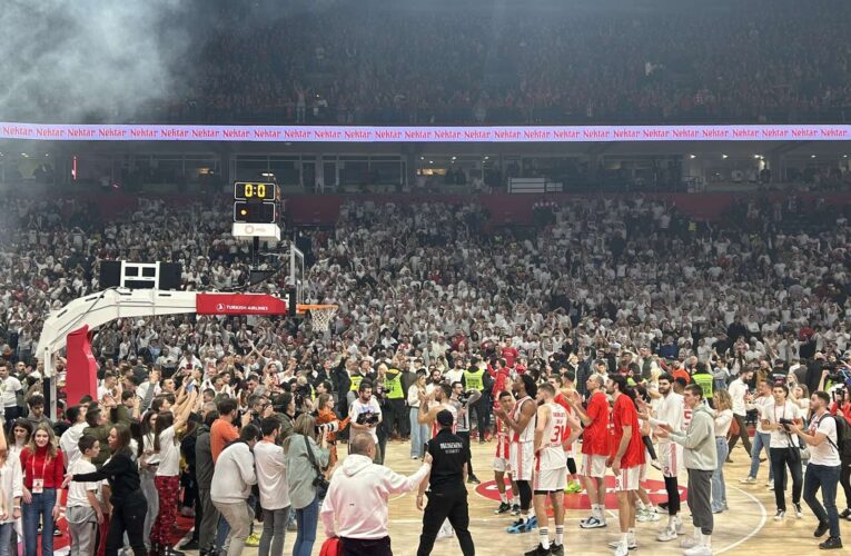 CRVENA ZVEZDA MERIDIANBET DEKLASIRALA PARTIZAN