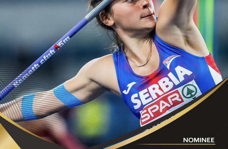 ADRIANA VILAGOŠ NOMINOVANA ZA “ZVEZDU U USPONU” OD STRANE EVROPSKE ATLETIKE!
