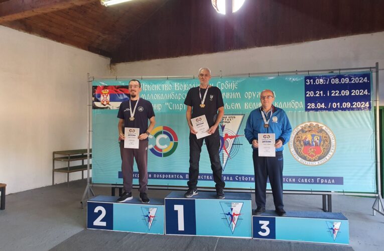 JARIĆ I SPARTAK ŠAMPIONI DRŽAVE POLUAUTOMATSKOM PUŠKOM
