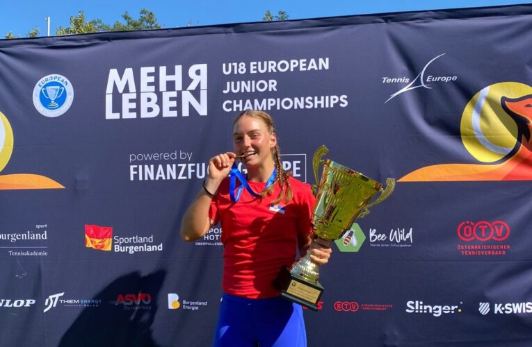 TEODORA KOSTOVIĆ EVROPSKA TENISKA U18 ŠAMPIONKA