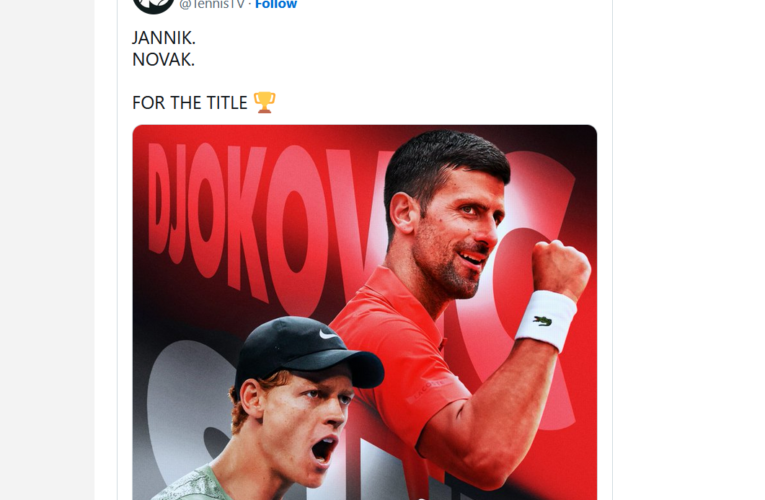 ĐOKOVIĆ I SINER U FINALU ŠANGAJA