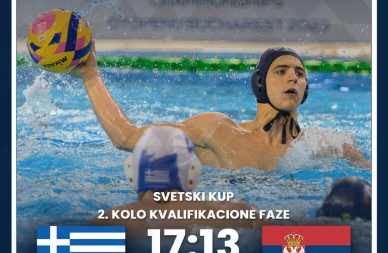 VATERPOLISTI PORAŽENI OD GRKA