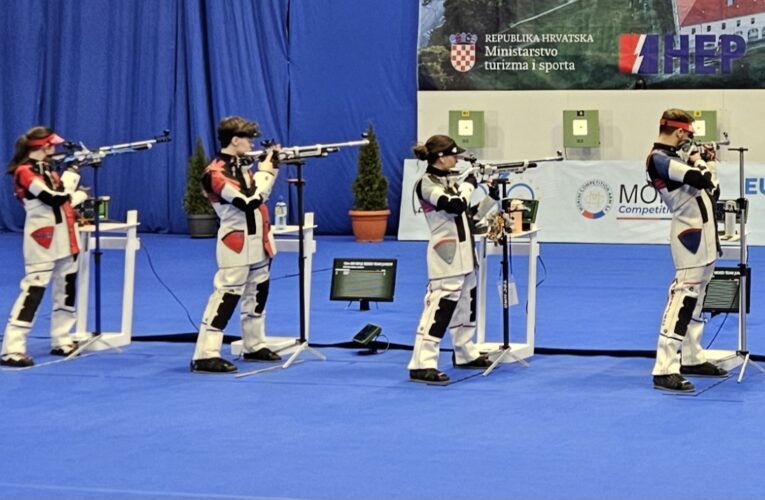 JUNIORSKI MIKS SRBIJE PUŠKOM ČETVRTI U EVROPI
