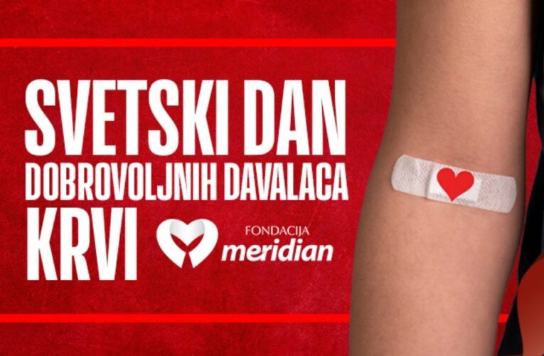 Kap koja život znači: Meridian fondacija primer humanosti u akcijama davanja krvi