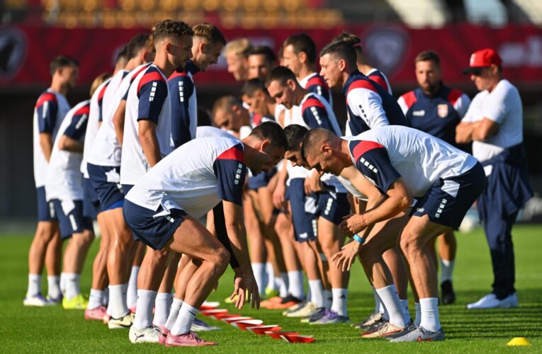 FUDBALERI SRBIJE ODRADILI POSLEDNJI TRENING PRED SUTRAŠNJI MEČ PROTIV LETONIJE