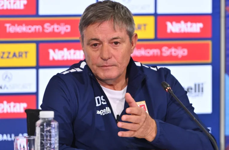 DRAGAN STOJKOVIĆ: “IMAMO SNAGE I KVALITETA DA STIGNEMO DO CILJA, ZA MENE JE ALBANIJA NAJVAŽNIJI PROTIVNIK U OVOM MOMENTU”