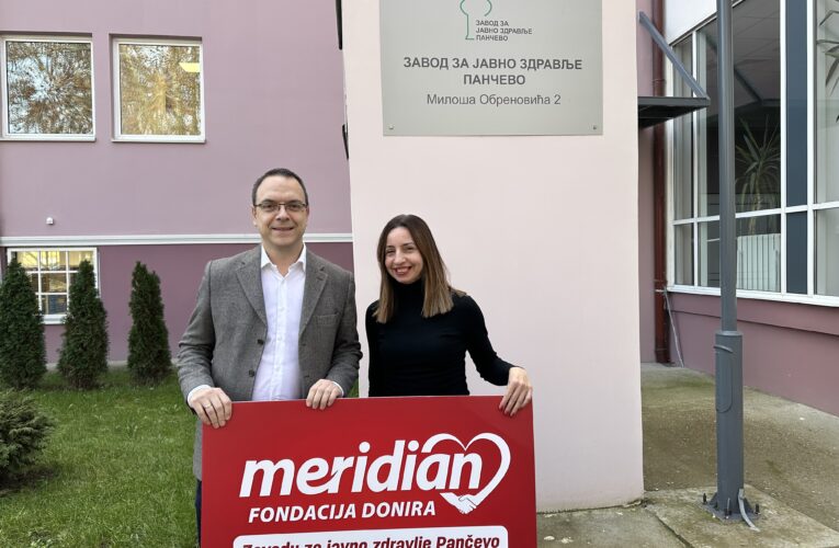ZAVOD U PANČEVU DOBIO ZNAČAJNU DONACIJU: Meridian Fondacija jača kapacitete za zaštitu zdravlja i životne sredine