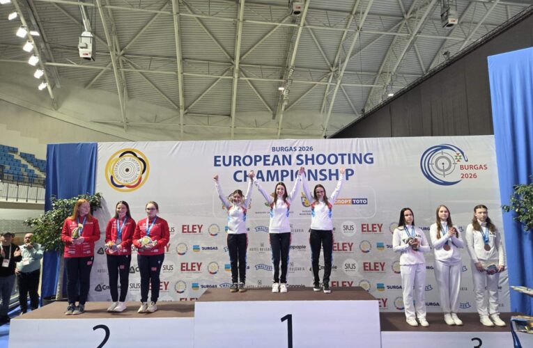 JUNIORKAMA SRBIJE ZLATO VAZDUŠNOM PUŠKOM U BURGASU