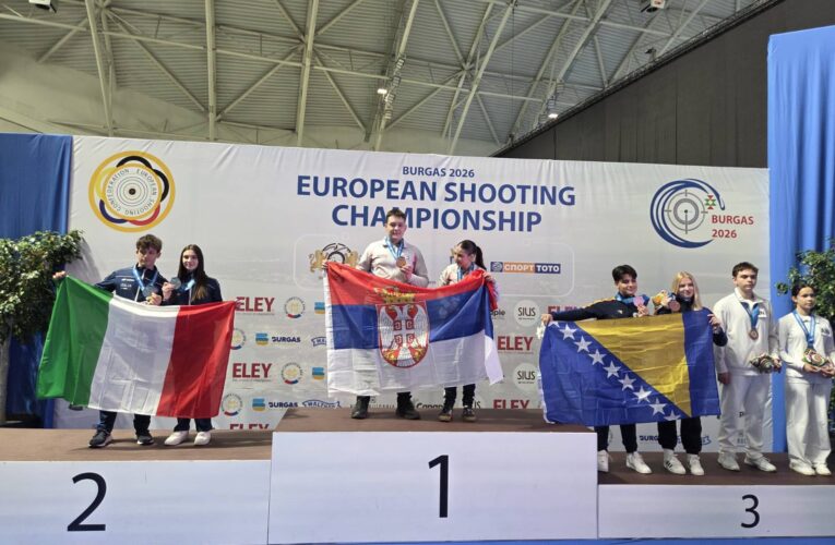 ZLATO I BRONZA ZA KRAJ EP U BURGASU