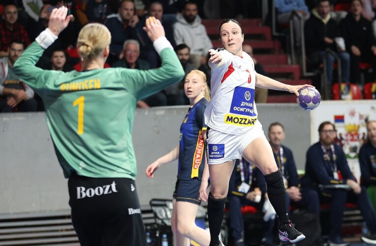 RUKOMETAŠICE SRBIJE PORAŽENE OD ŠVEDSKE U TREĆEM KOLU KVALIFIKACIJA ZA EVROPSKO PRVENSTVO