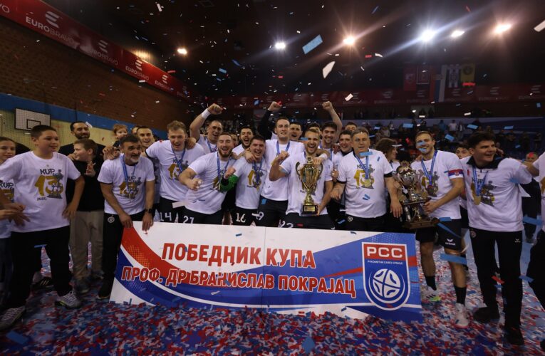 RUKOMETAŠI PARTIZANA OSVOJILI NACIONALNI KUP
