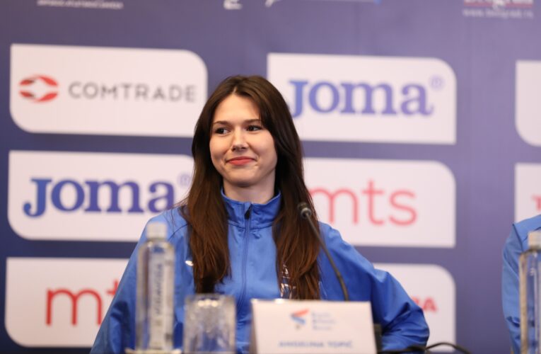 SRBIJA SLAVI ANGELINU TOPIĆ – SREBRO SA SVETSKOG PRVENSTA U DVORANI