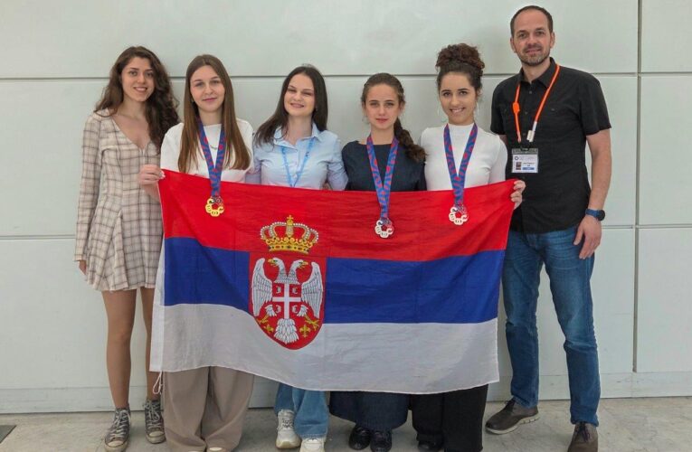 TRI MEDALJE ZA SRPSKE MATEMATIČARKE