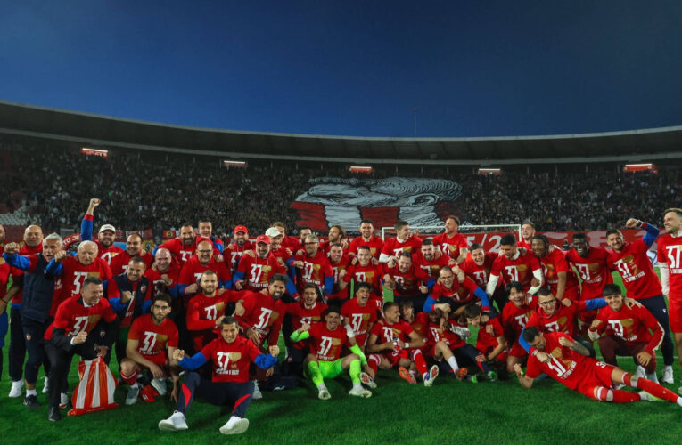 POSLEDNJE KOLO SUPERLIGE SRBIJE – ZVEZDA SLAVI TITULU I DOČEKUJE OFK BEOGRAD, PARTIZAN DOMAĆIN RADNIKU