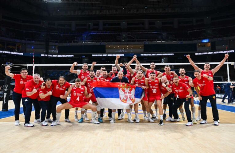 MUŠKA ODBOJKAŠKA REPREZENTACIJA SRBIJE NA TURNIRU U POLJSKOJ PROTIV BIGARSKE, UKRAJINE I POLJSKE