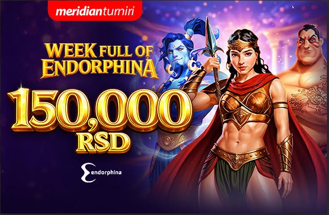 Čak 150.000 razloga da zaigraš – Week Full of Endorphina je tu