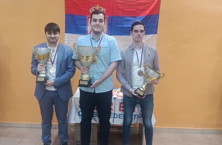 BOJAN MAKSIMOVIĆ ŠAMPION SRBIJE U ŠAHU