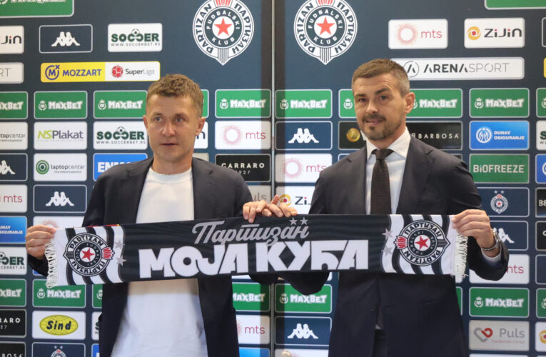 FK PARTIZAN ZVANIČNO PREDSTAVIO SAŠU ILIĆA KAO NOVOG TRENERA