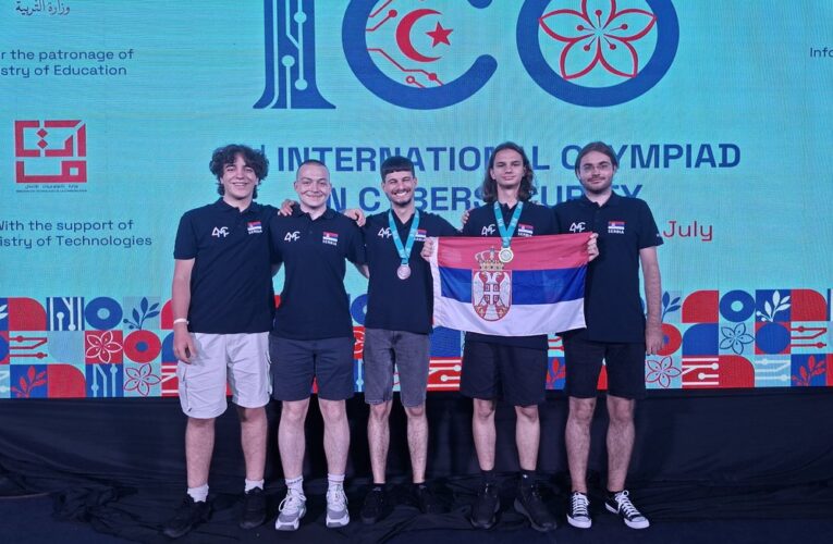 MEDALJE ZA SRPSKE SREDNJOŠKOLCE NA OLIMPIJADI IZ SAJBER BEZBEDNOSTI