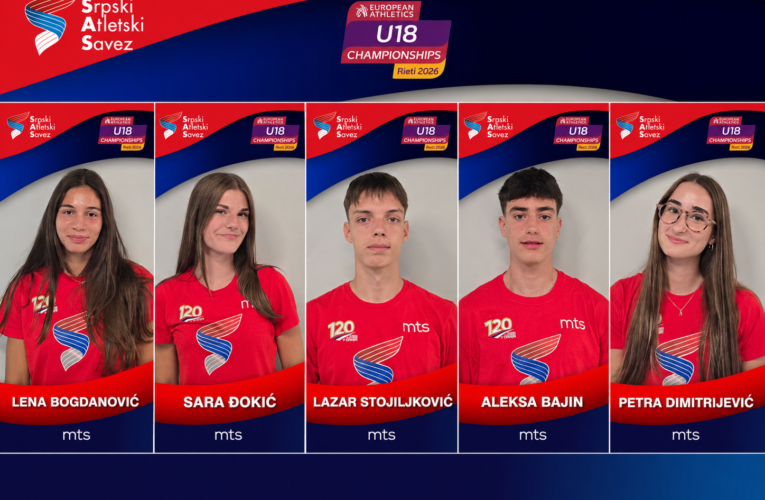 PET POLUFINALA ZA MLADE ATLETIČARE NA EP U RIJETIJU