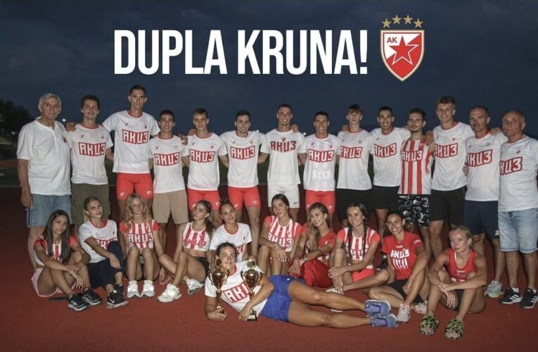 CRVENA ZVEZDA DVOSTRUKI EKIPNI PRVAK SRBIJE U KRALJEVU