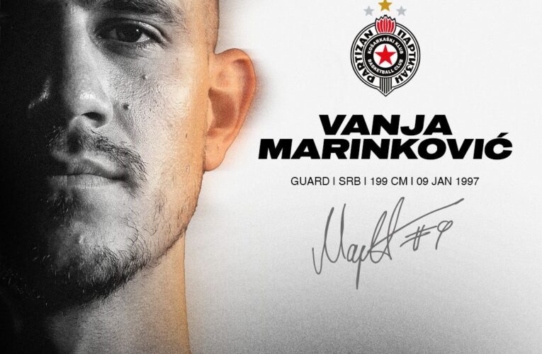 KAPITEN OSTAJE VERAN PARTIZANU – VANJA MARINKOVIĆ PRODUŽIO UGOVOR SA CRNO-BELIMA