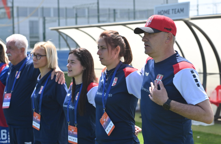 NAJMLAĐA ŽENSKA REPREZENTACIJA SRBIJE NA UEFA RAZVOJNOM TURNIRU PROTIV GRUZIJE, VELSA I IZRAELA