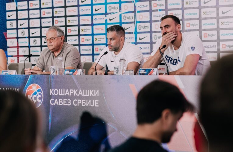 DUŠAN ALIMPIJEVIĆ ODRŽAO KONFERENCIJU POVODOM OKUPLJANJA KOŠARKAŠA