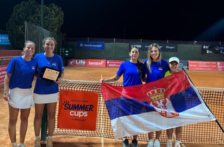 SRPSKE U18 TENISERKE ŠAMPIONKE EVROPE