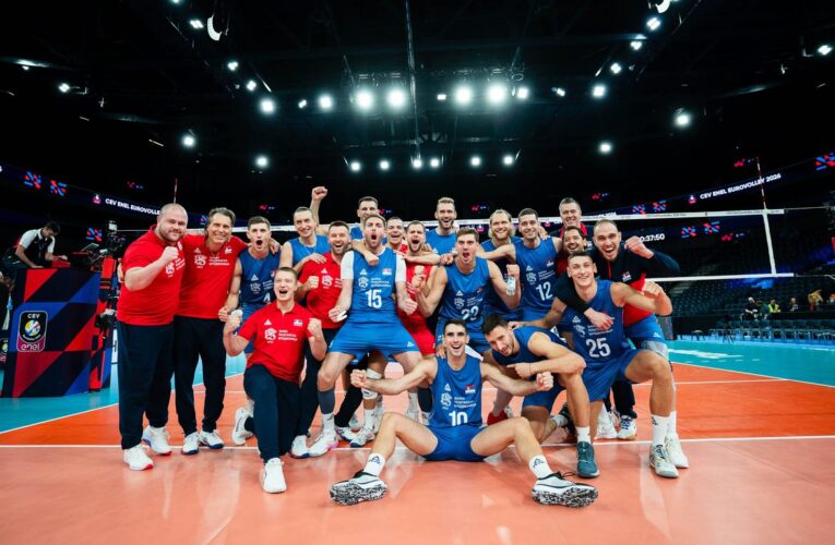 ODBOJKAŠI PORAZOM OD BELGIJE ZAVRŠILI NA TREĆEM MESTU U GRUPI – U OSMINI FINALA PROTIV SLOVENIJE ILI ITALIJE