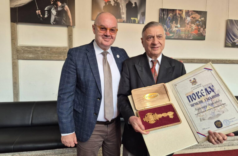 LJUBOMIR LJUBOJEVIĆ POČASNI GRAĐANIN GRADA UŽICA